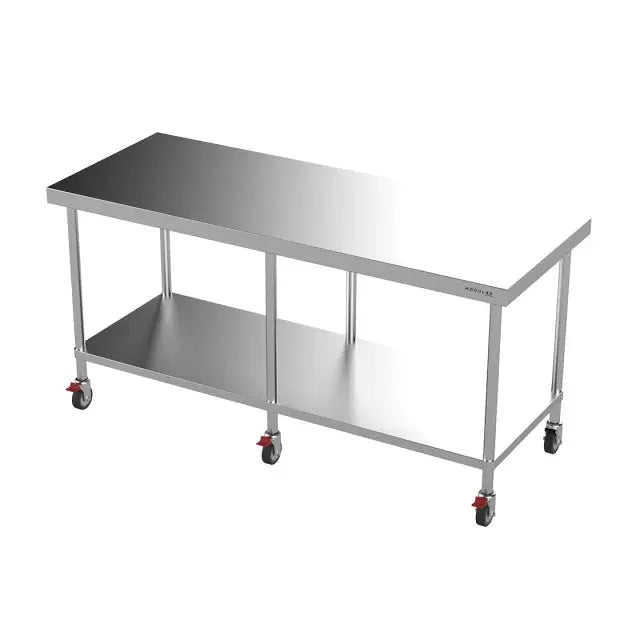 Modular Stainless Mobile Island Work Bench  Modular Benches
