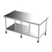 Modular Stainless Mobile Island Work Bench  Modular Benches