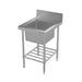Modular Stainless Single Bowl Sink Bench  Modular Benches