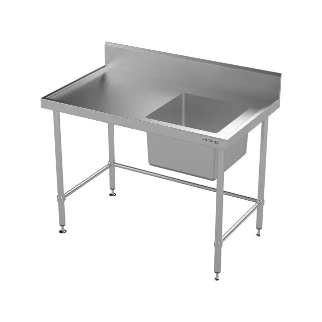 Modular Stainless Single Bowl Sink Bench  Modular Benches