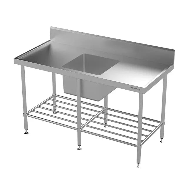 Modular Stainless Single Bowl Sink Bench  Modular Benches