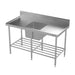 Modular Stainless Single Bowl Sink Bench  Modular Benches