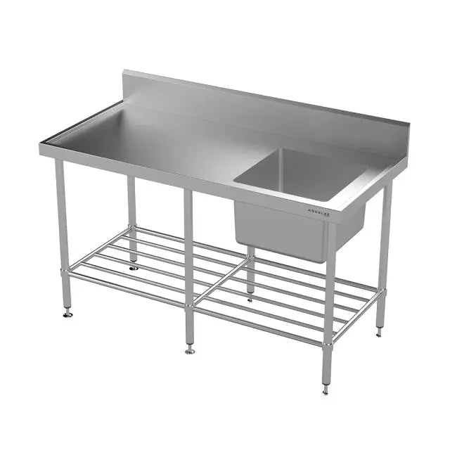 Modular Stainless Single Bowl Sink Bench  Modular Benches