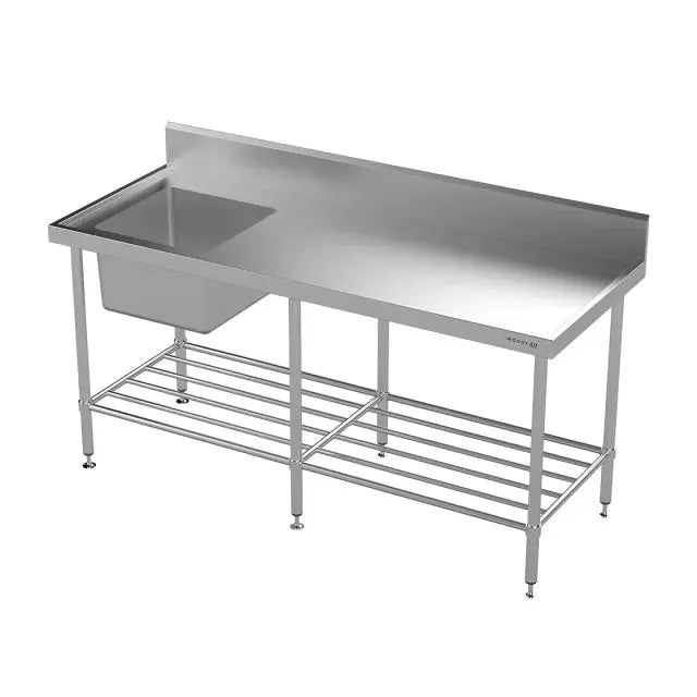 Modular Stainless Single Bowl Sink Bench  Modular Benches