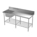 Modular Stainless Single Bowl Sink Bench  Modular Benches