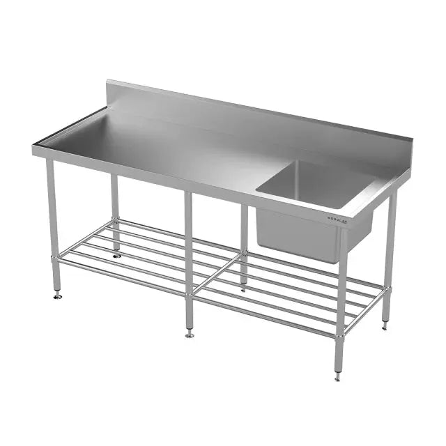 Modular Stainless Single Bowl Sink Bench  Modular Benches