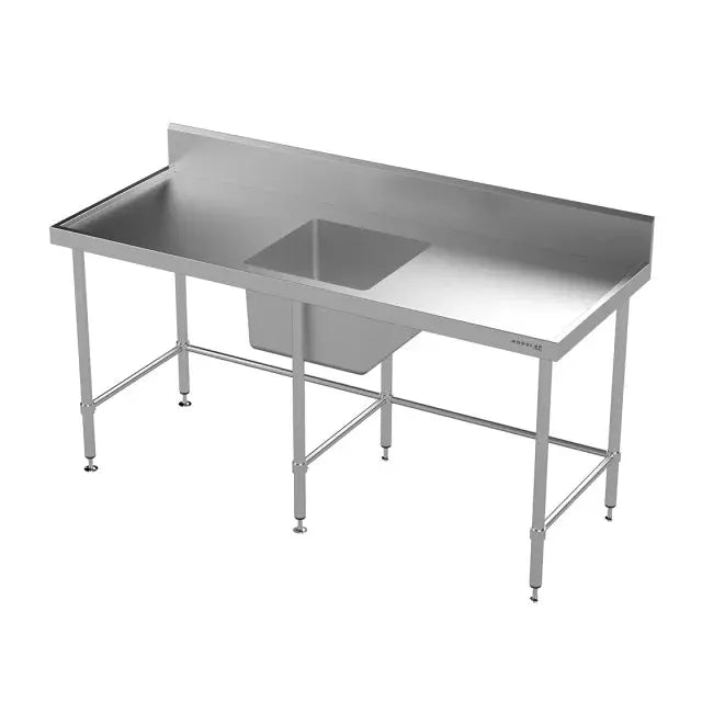 Modular Stainless Single Bowl Sink Bench  Modular Benches