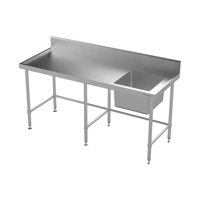 Modular Stainless Single Bowl Sink Bench  Modular Benches
