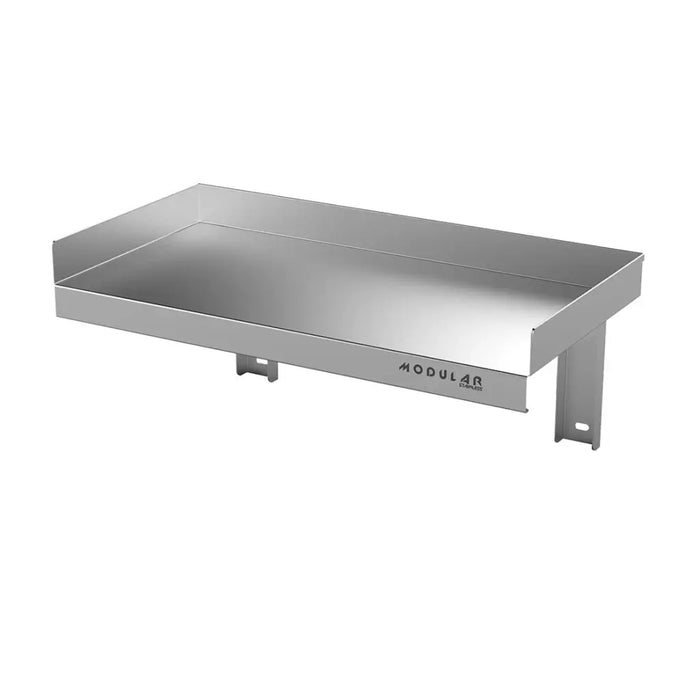 Modular Stainless Solid Wall Shelf  Wall Shelving