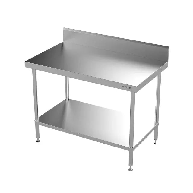 Modular Stainless Work Bench with Splashback