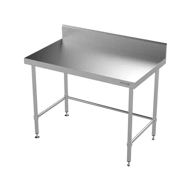 Modular Stainless Work Bench with Splashback