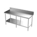 Modular Stainless Work Bench with Splashback  Modular Benches