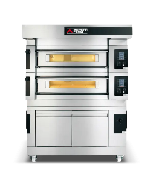 Moretti Forni Serie S Double Deck Oven on Prover  Pizza Ovens