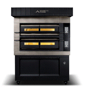 Moretti Forni SerieX Double Deck Oven on Prover  Pizza Ovens