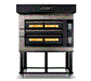 Moretti Forni SerieX Double Deck Oven on Stand  Pizza Ovens
