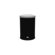 Noble & Price Round Bin with Swing Top Black 9L  Rubbish Bins