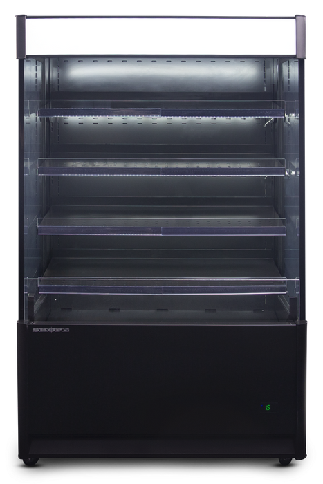 SKOPE Open Deck Display Fridge - Black - OD1100N product image