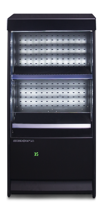 SKOPE Open Deck Display Fridge - Black - OD260 product image