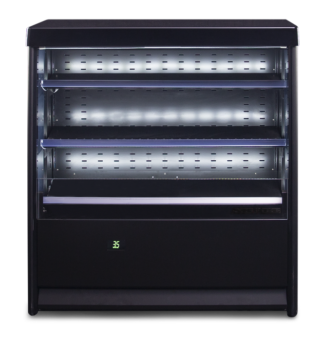 SKOPE Open Deck Display Fridge - Black - OD460N product image