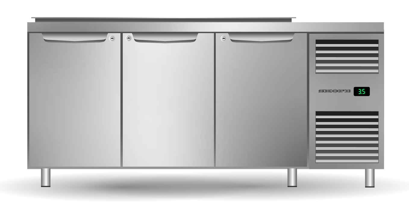 SKOPE ProSpec 3 Door Salad Prep Fridge - PG13.PPS.DC.3.SD.RH product image