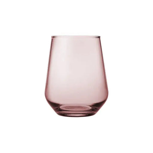 Pasabahce Allegra Old Fashioned 425ml Pink - Set 6  Cocktail Glasses