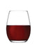 Pasabahce Amber Stemless Wine Glass 440ml Set 6  Wine Glasses