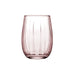 Pasabahce Linka Old Fashioned Pink 380ml  - Set 6  Tumblers