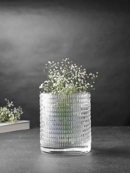 Pasabahce Peony Glass Handmade Vase 18cm – view 3