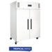 Polar G-Series 2 Door Upright Freezer White 1200Ltr – DL897-A - DL897-A - Simply Hospitality NZ