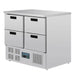Polar G-Series 4 Drawer Counter Fridge 240L 900mm  Drawer Refrigeration