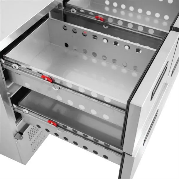 Polar G-Series 4 Drawer Counter Fridge 240L 900mm  Drawer Refrigeration