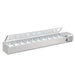 Polar G-Series Countertop Prep Fridge with Lid 2000mm  Preparation Fridges