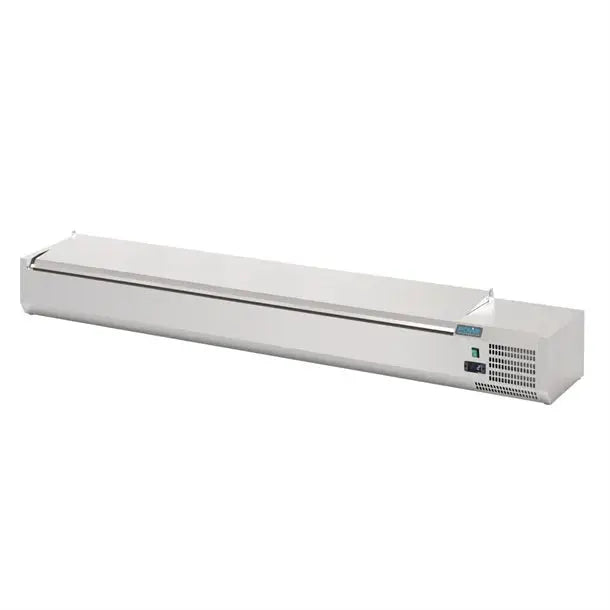 Polar G-Series Countertop Prep Fridge with Lid 2000mm  Preparation Fridges