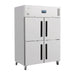 Polar G-Series Gastro Freezer 4 Door Stable Upright 1200Ltr – GH217-A - GH217-A - Simply Hospitality NZ