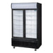 Polar G-Series Upright Double Door Display Cooler with Light Box 1200mm  Upright Display Fridges