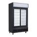 Polar G-Series Upright Double Sliding Door Display Cooler  Upright Display Fridges