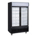 Polar G-Series Upright Hinged Door Display Cooler with Light Box 950Ltr Black – GM813-A - GM813-A - Simply Hospitality NZ