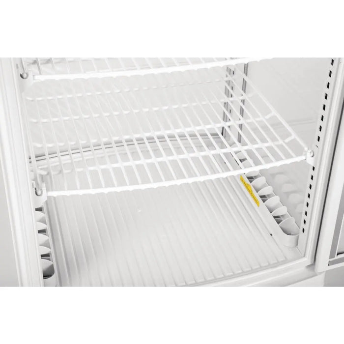 Polar Polar C-Series Energy Efficient Curved Door Display Fridge White - 86Ltr