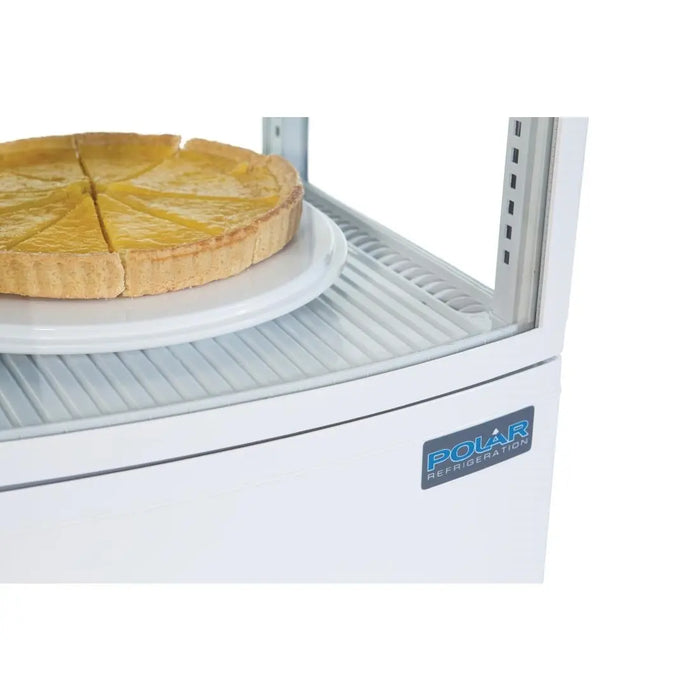 Polar Polar C-Series Energy Efficient Curved Door Display Fridge White - 86Ltr