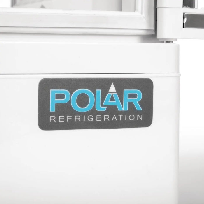 Polar Polar C-Series Energy Efficient Curved Door Display Fridge White - 86Ltr