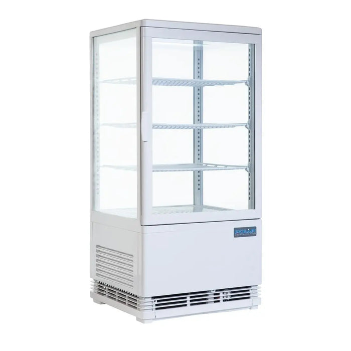 Polar Polar C-Series Energy Efficient Display Fridge White - 68Ltr