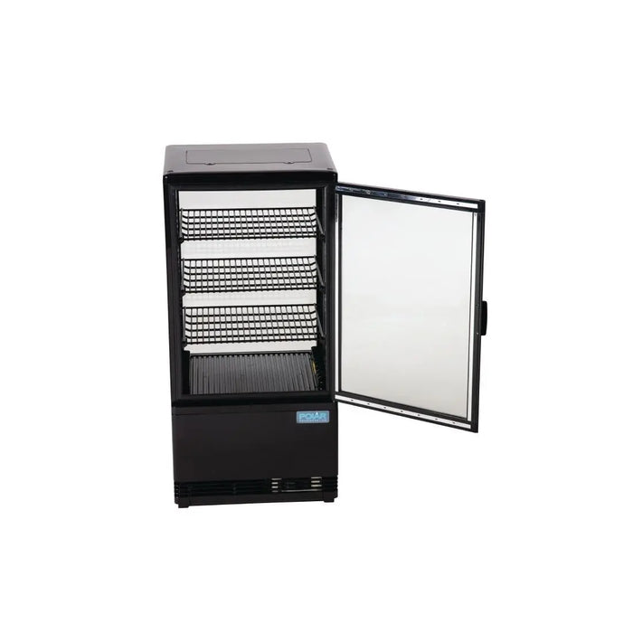 Polar Polar C-Series Energy Efficient  Display Fridge Black - 68Ltr