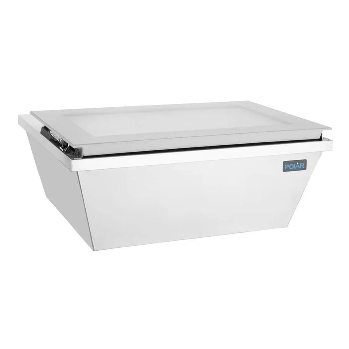 Polar Polar G-Series Countertop Display Freezer Servery - 4 x Napoli Pans