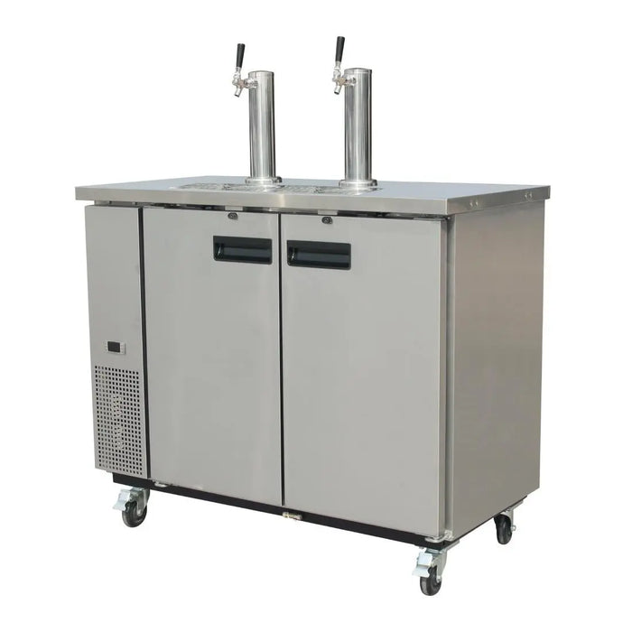 Polar Polar G-Series Direct Draw Beer Dispenser (2 Keg 2 Tap) Stainless Steel