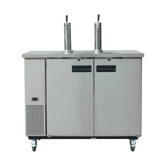 Polar Polar G-Series Direct Draw Beer Dispenser (2 Keg 2 Tap) Stainless Steel