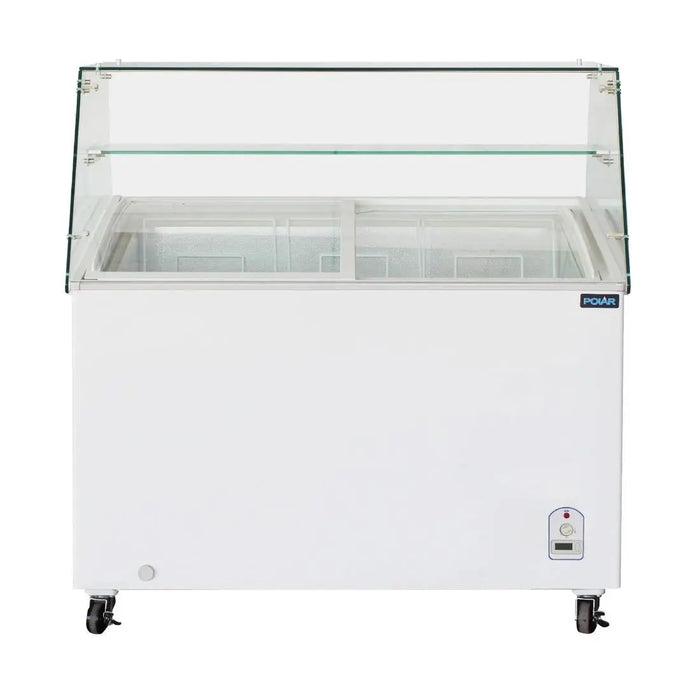 Polar Polar G-Series Display Chest Freezer - 200Ltr with Surround