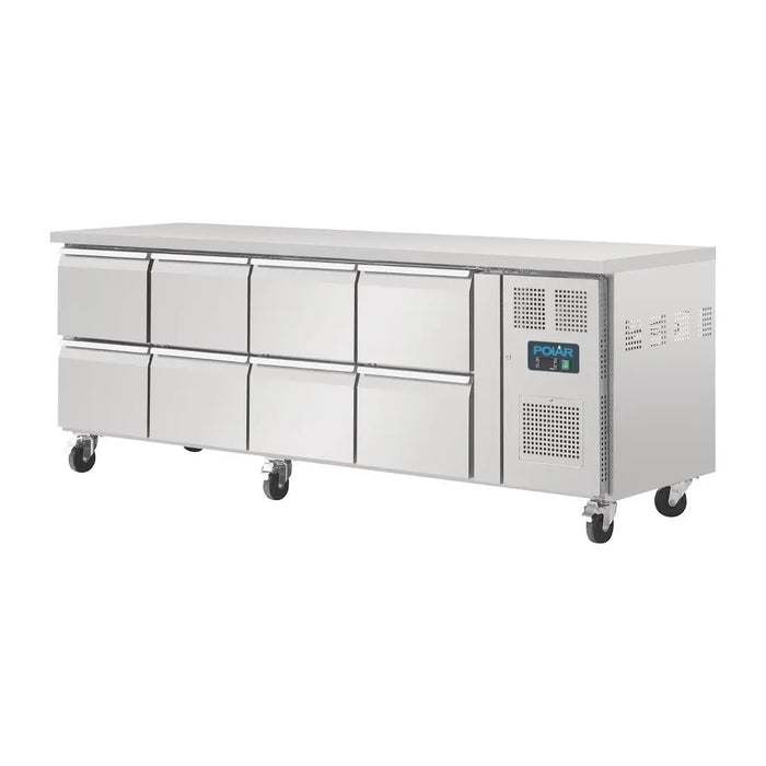 Polar Polar U-Series Eight Drawer Gastronorm Counter Fridge