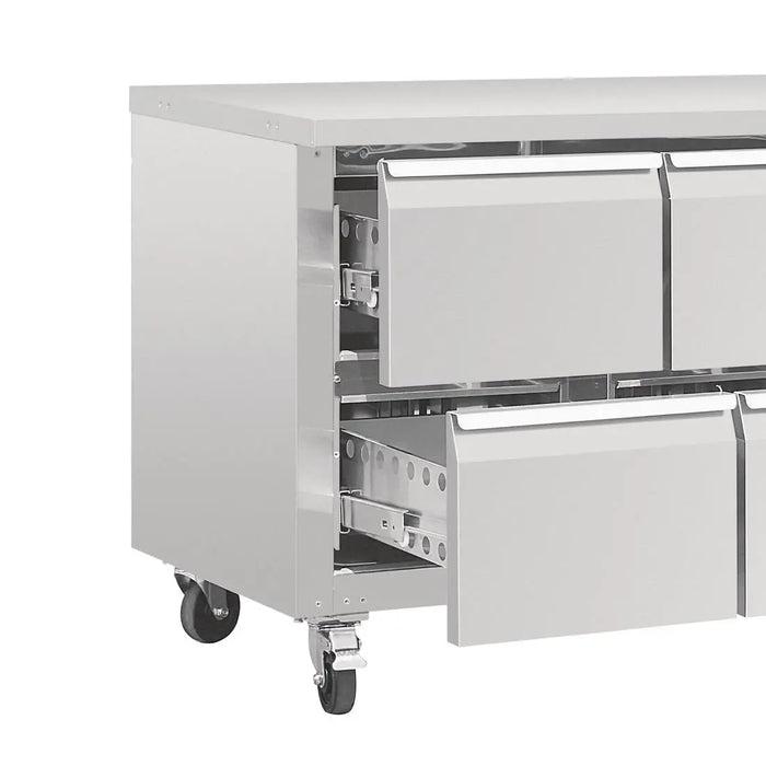 Polar Polar U-Series Eight Drawer Gastronorm Counter Fridge