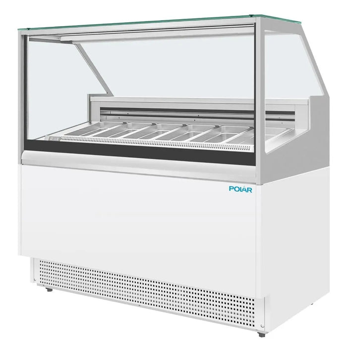 Polar Polar U-Series Gelato Showcase - 6 Pans