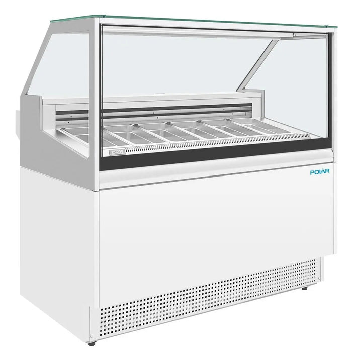 Polar Polar U-Series Gelato Showcase - 6 Pans